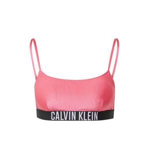Calvin Klein Swimwear Bikini felső  magenta / fekete / fehér