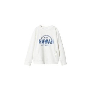 MANGO KIDS Tréning póló 'Hawaii'  fehér melír
