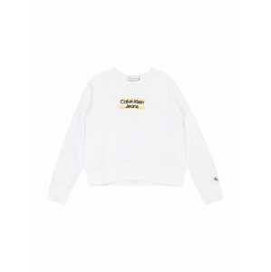 Calvin Klein Jeans Tréning póló 'Hero'  sárgabarack / fekete / fehér