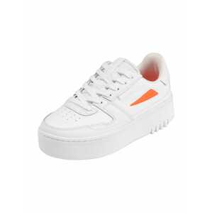 FILA Rövid szárú sportcipők  narancs / fehér