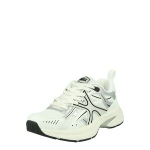 MEXX Rövid szárú sportcipők 'Lilo'  fekete / ezüst / fehér