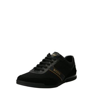 BOSS Black Rövid szárú sportcipők 'Saturn'  arany / fekete