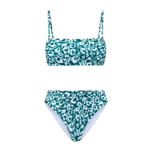 Shiwi Bikini 'Lola'  smaragd / jáde / fehér