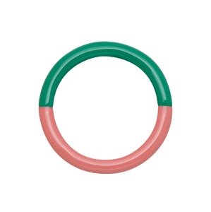 Lulu Copenhagen Gyűrűk 'ENAMEL'  világoszöld / rózsa
