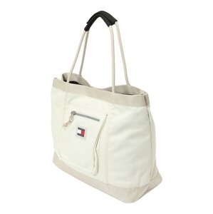 Tommy Jeans Shopper táska  bézs / fehér
