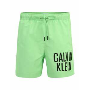 Calvin Klein Underwear Rövid fürdőnadrágok  alma / fekete