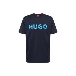 HUGO Póló 'Dulivio'  azúr / égkék / sötétkék