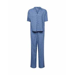 ESPRIT Pizsama  kék / sötétkék
