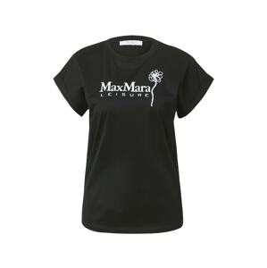 Max Mara Leisure Póló 'BOLIVAR'  fekete / fehér