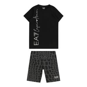 EA7 Emporio Armani Jogging ruhák  szürke / fekete / fehér