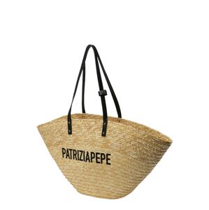 PATRIZIA PEPE Shopper táska  bézs / ekrü / fekete