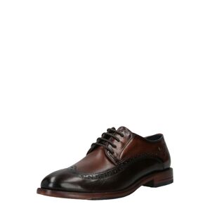 bugatti Fűzős cipő 'Livorno'  barna / sötét barna