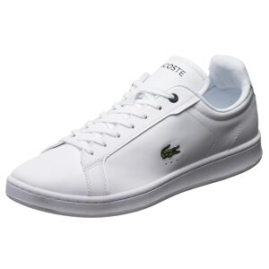 LACOSTE Rövid szárú sportcipők 'Carnaby'  zöld / fekete / fehér