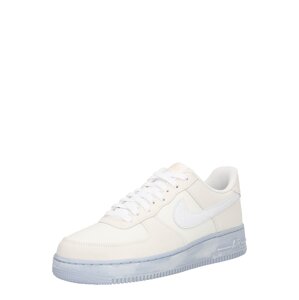 Nike Sportswear Rövid szárú sportcipők 'AIR FORCE 1 07 LV8 EMB'  fehér / természetes fehér