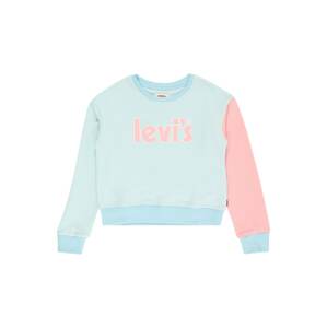 LEVI'S Tréning póló 'MEET AND GREET'  világoskék / világos-rózsaszín / fehér