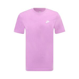 Nike Sportswear Póló 'CLUB'  világos-rózsaszín / fehér