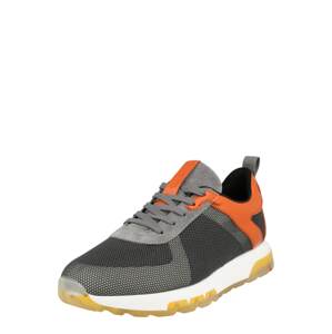 LLOYD Rövid szárú sportcipők 'AARON'  antracit / sötétszürke / sötét narancssárga