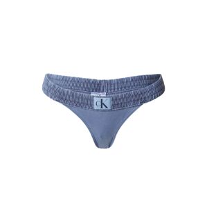 Calvin Klein Swimwear Bikini nadrágok  kék farmer / sötétkék
