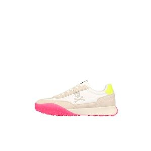 Scalpers Rövid szárú sportcipők 'New Prax'  bézs / sárga / rózsaszín / fehér