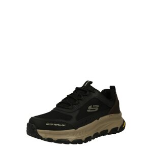 SKECHERS Rövid szárú sportcipők  taupe / fekete