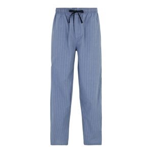 SCHIESSER Pizsama nadrágok 'Mix & Relax'  kék farmer / fehér