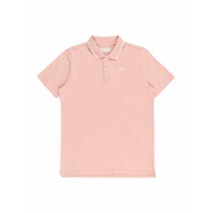 Abercrombie & Fitch Póló  világos-rózsaszín / fehér