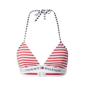 TOMMY HILFIGER Bikini felső  tengerészkék / piros / fehér