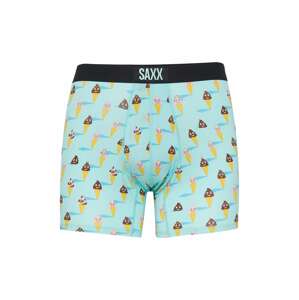 SAXX Sport alsónadrágok 'VIBE'  vízszín / sötét barna / sárga / fekete