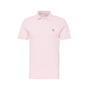 Abercrombie & Fitch Póló  kék / pasztell-rózsaszín