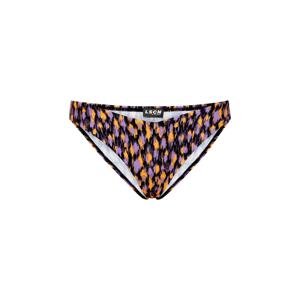 LSCN by LASCANA Bikini nadrágok 'Lavista'  világoslila / világos narancs / fekete