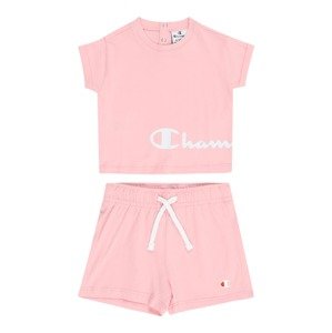 Champion Authentic Athletic Apparel Tréningruha  világos-rózsaszín / tűzpiros / fehér