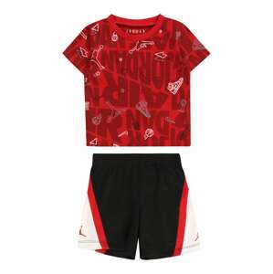 Jordan Jogging ruhák  piros / vérvörös / fekete / fehér
