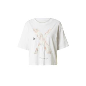 ARMANI EXCHANGE Póló  testszínű / fekete / fehér