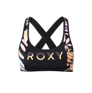 ROXY Sport bikini felső  világoskék / pasztellsárga / antracit / orchidea