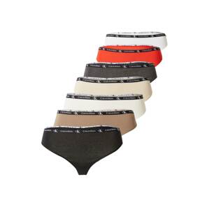 Calvin Klein Underwear String bugyik  bézs / piros / fekete / fehér