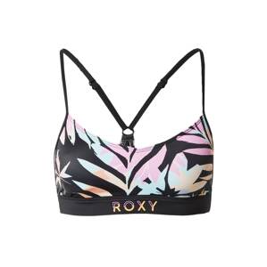 ROXY Sport bikini felső  türkiz / világoslila / fekete