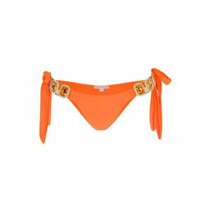 Moda Minx Bikini nadrágok  arany / mandarin / átlátszó