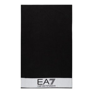 EA7 Emporio Armani Fürdőlepedő  világosszürke / fekete