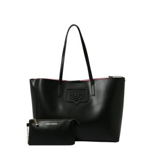Chiara Ferragni Shopper táska 'RANGE'  rózsaszín / fekete