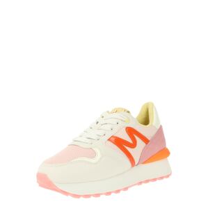 MEXX Rövid szárú sportcipők 'Juju'  narancs / rózsaszín / fehér