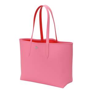 LACOSTE Shopper táska 'Anna'  világos-rózsaszín / piros