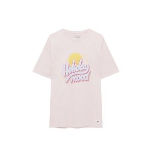 Pull&Bear Póló  világoskék / sárga / rózsaszín / világos-rózsaszín