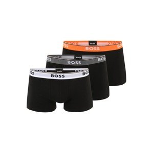 BOSS Black Boxeralsók  szürke / narancs / fekete / fehér