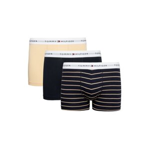 Tommy Hilfiger Underwear Boxeralsók 'Essential'  homok / tengerészkék / fekete / természetes fehér