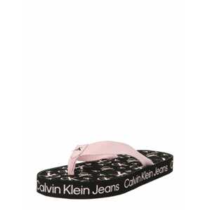 Calvin Klein Jeans Szandálok  rózsaszín / fekete