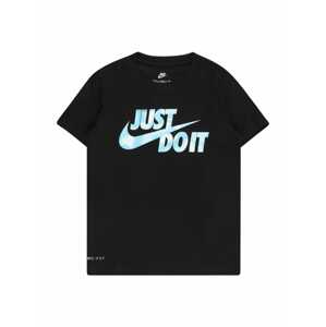 Nike Sportswear Póló 'ALL DAY PLAY'  világoskék / fekete / fehér