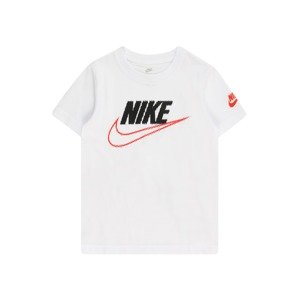Nike Sportswear Póló 'STATIC FUTURA'  világospiros / fekete / fehér