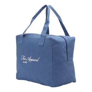 DAN FOX APPAREL Shopper táska 'Finnley'  kék / fehér