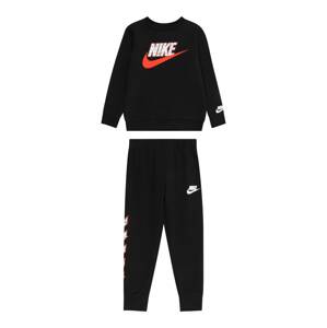 Nike Sportswear Jogging ruhák  szürke / tűzpiros / fekete / fehér