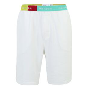 Calvin Klein Underwear Pizsama nadrágok  vízszín / világoszöld / piros / fehér